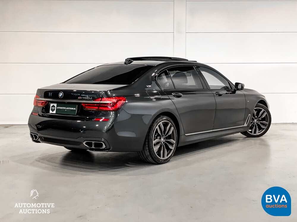 BMW M760Li xDrive M-Sport V12 7er LANG 609pk 2016 G12, L-128-BS.