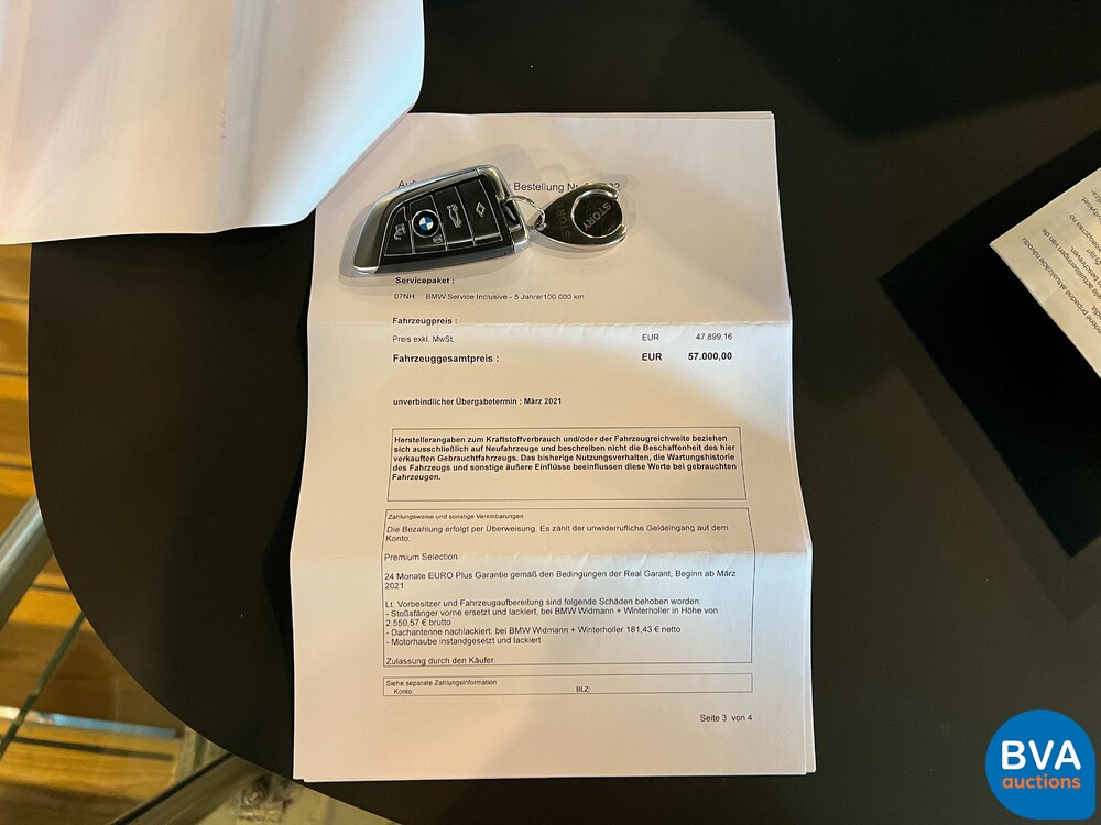 BMW M760Li xDrive M-Sport V12 7er LANG 609pk 2016 G12, L-128-BS.