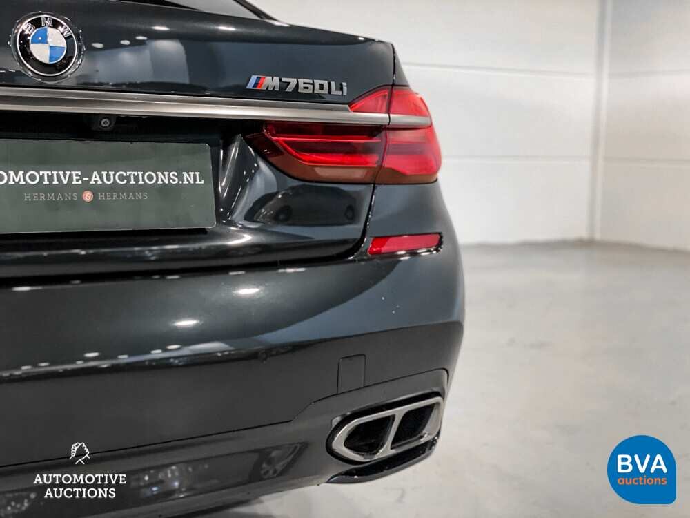 BMW M760Li xDrive M-Sport V12 7er LANG 609pk 2016 G12, L-128-BS.