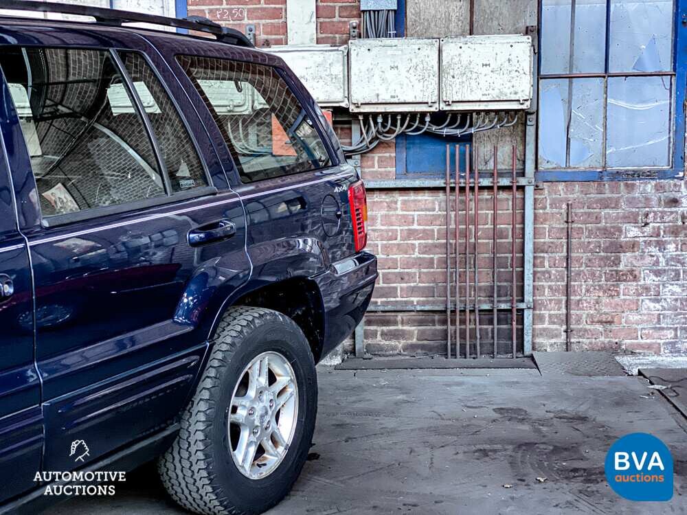 Jeep Grand Cherokee 4.7i V8 Limited 223pk 2000 -Org. NL-, 16-GB-HX