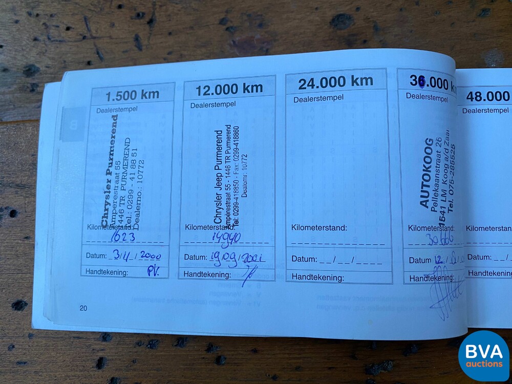 Jeep Grand Cherokee 4.7i V8 Limited 223pk 2000 -Org. NL-, 16-GB-HX