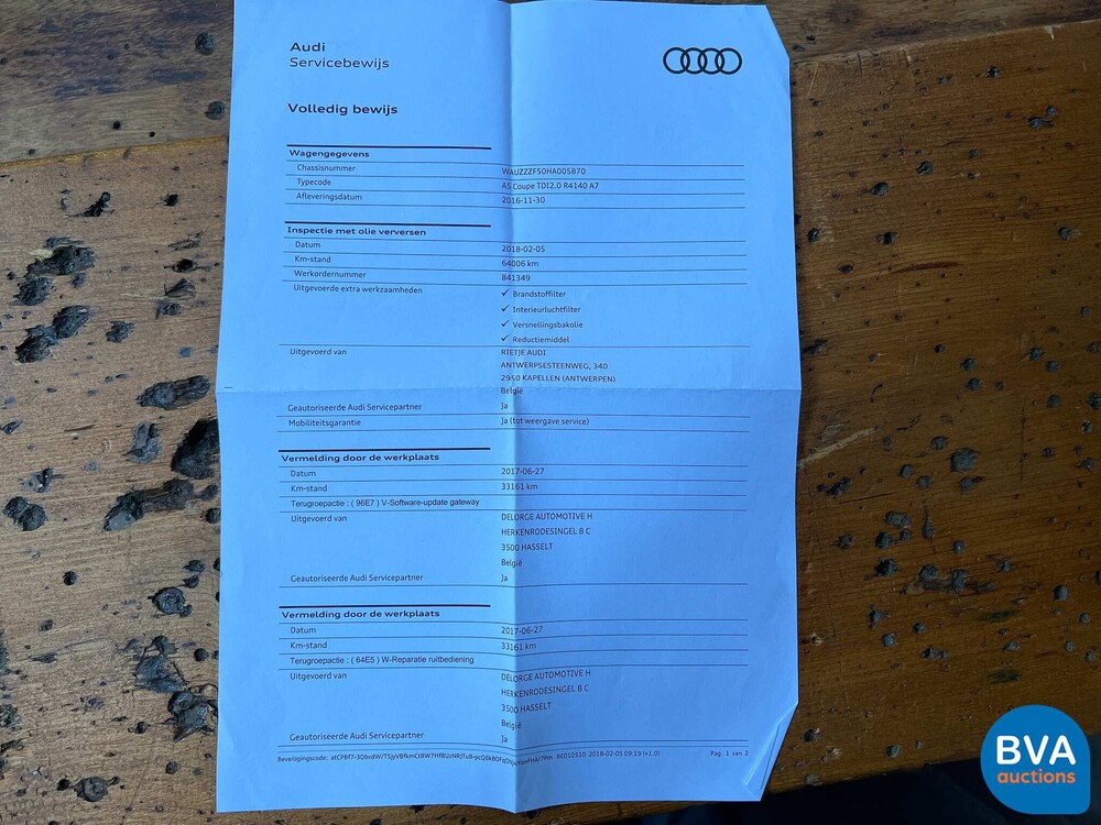 Audi A5 2.0 TDi S-Line Coupe 190hp Virtual Cockpit 2016.