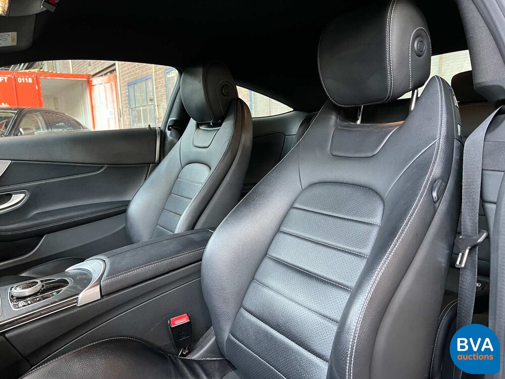2017 Mercedes-Benz C180 Coupe AMG Premium Plus 156pk, G-955-VT.