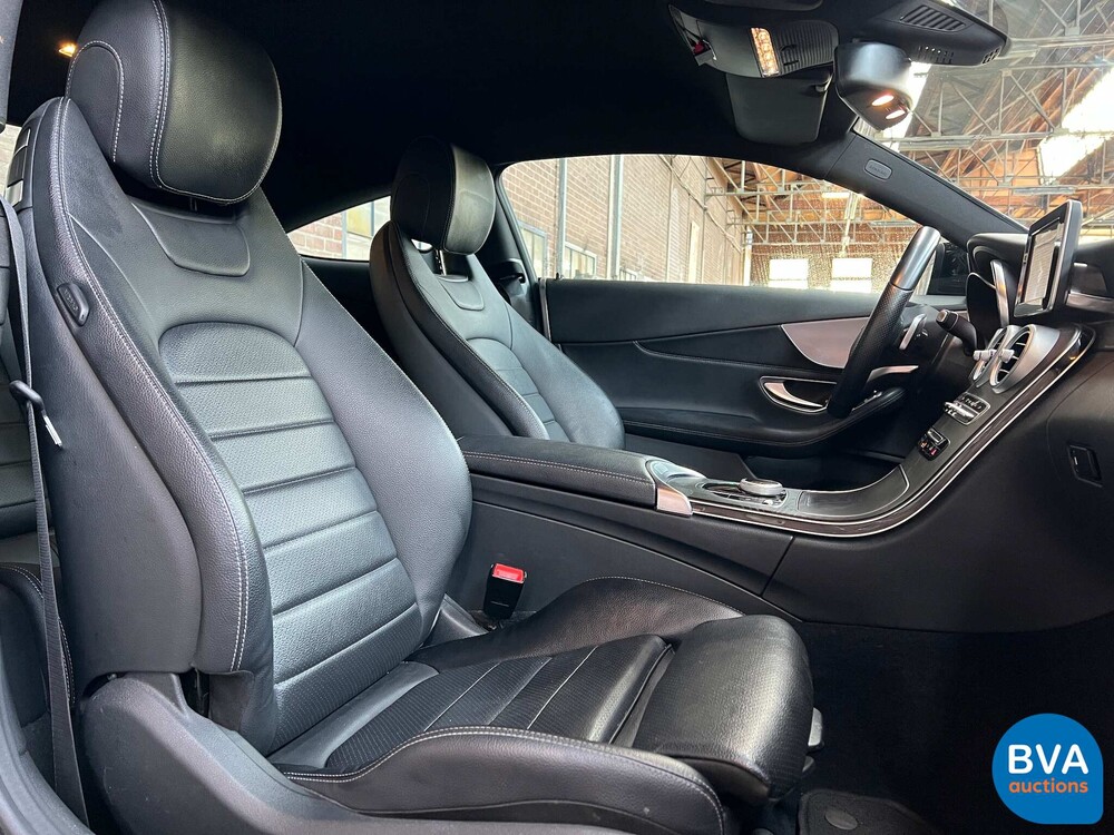 2017 Mercedes-Benz C180 Coupe AMG Premium Plus 156pk, G-955-VT.