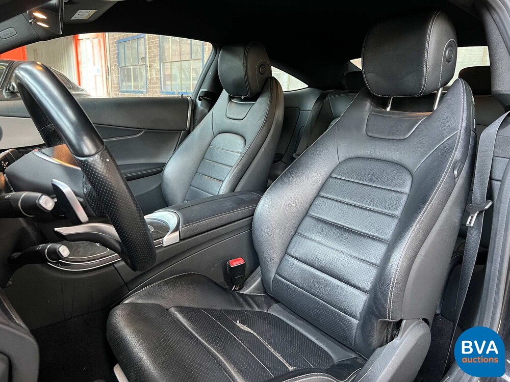 2017 Mercedes-Benz C180 Coupe AMG Premium Plus 156pk, G-955-VT.