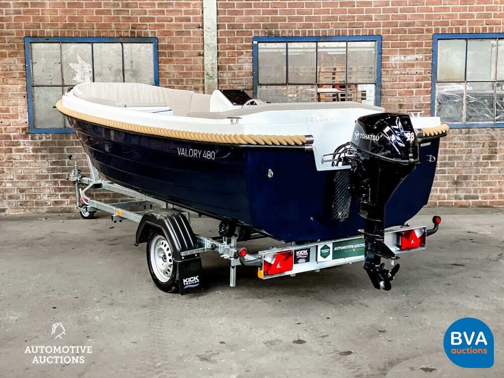 Valory Sloop 480 Boat 9.8hp 2022 -NEW-.