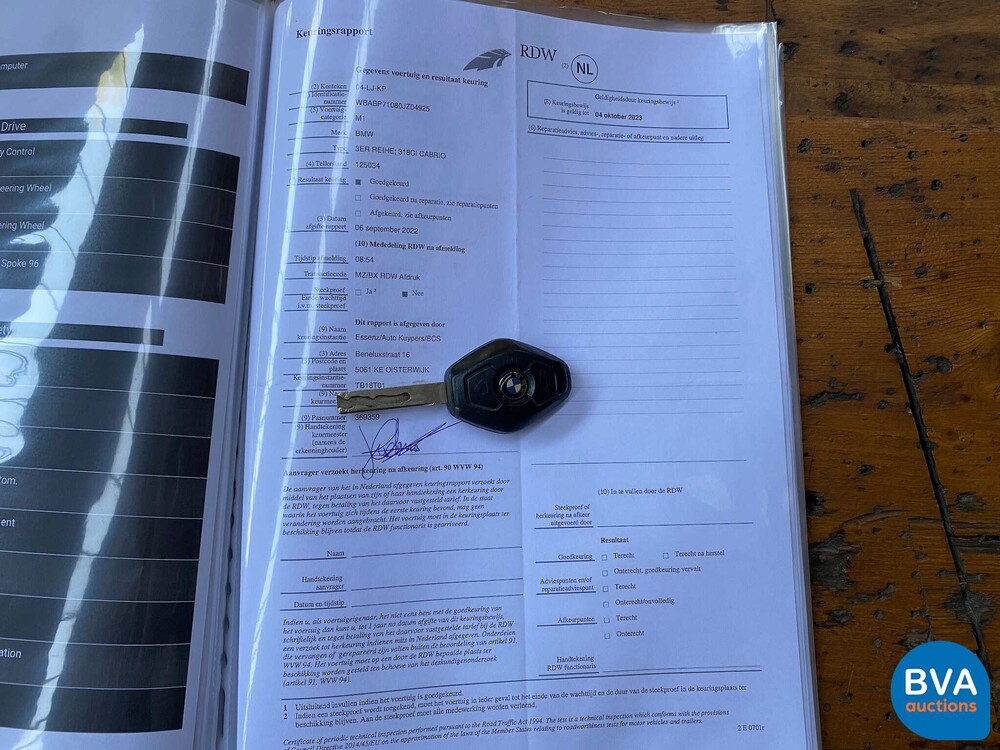 BMW 318Ci Executive 3-serie Cabriolet 143pk 2003 -Org. NL-, 04-LJ-KP