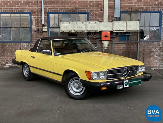 1982 Mercedes-Benz SL380 V8 Cabriolet 204HP.