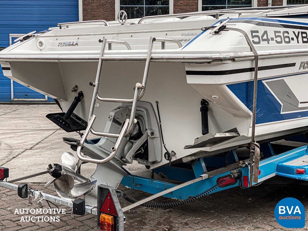Formula 271SR1 Speedboat 230hp with trailer 1996, 54-56-YB -NO RESERVE-.