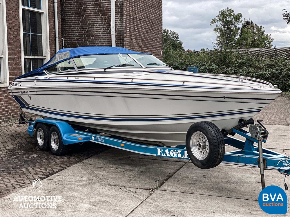 Formula 271SR1 Speedboat 230hp with trailer 1996, 54-56-YB -NO RESERVE-.