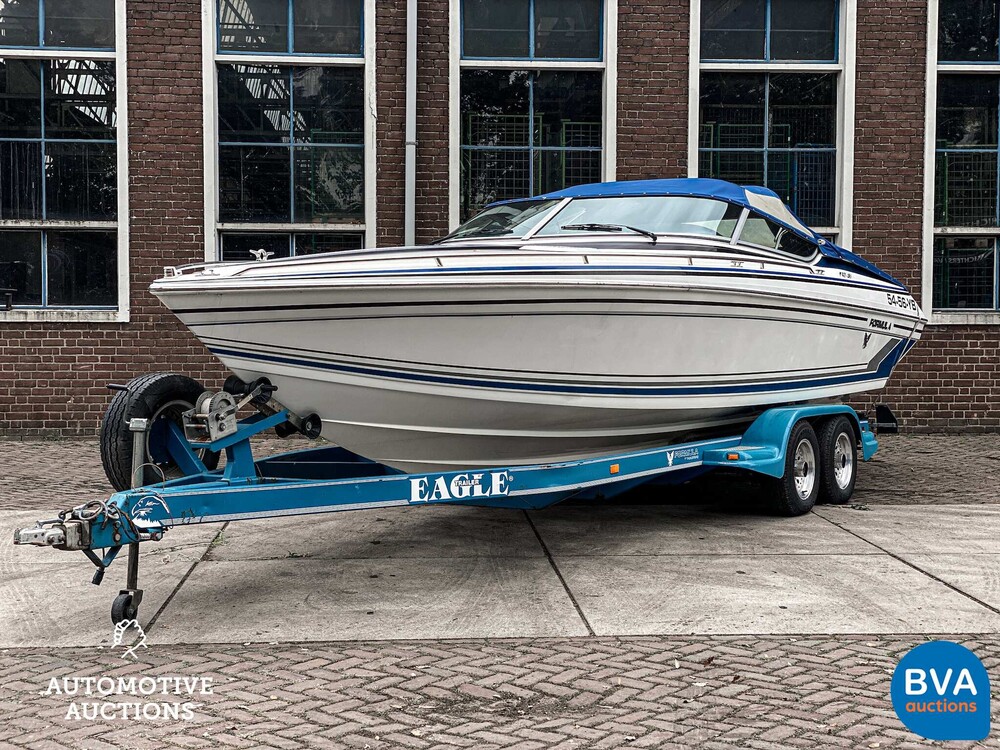 Formula 271SR1 Speedboat 230hp with trailer 1996, 54-56-YB -NO RESERVE-.