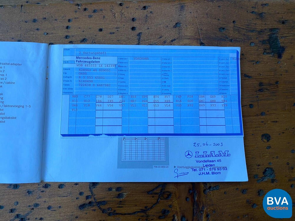 Mercedes-Benz G-Klasse 400 CDI V8 250pk W463 Lang -ORG-NL-, 42-LX-VB