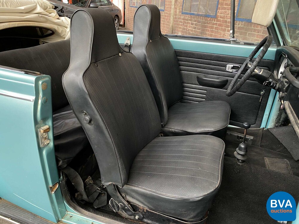 Volkswagen Beetle Cabriolet Karmann Beetle 40hp 1971.