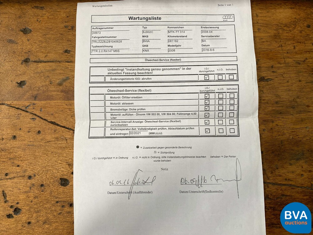 Audi TT FSI Roadster 2.0 200pk 2008