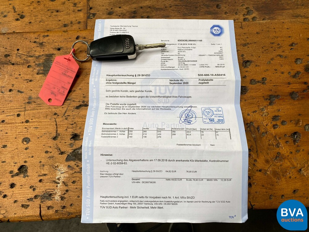 Audi TT FSI Roadster 2.0 200pk 2008