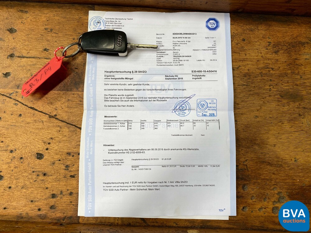 Audi TT FSI Roadster 2.0 200pk 2008