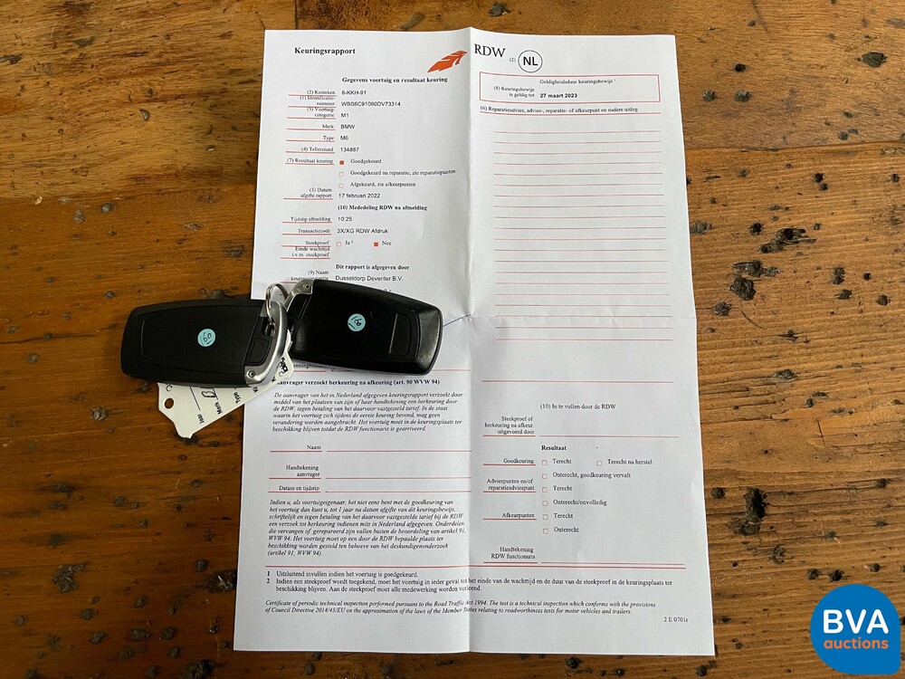 BMW M6 Gran Coupé 4.4 V8 560PS 2013 -Org. NL-6-Serie, 6-KKH-91.