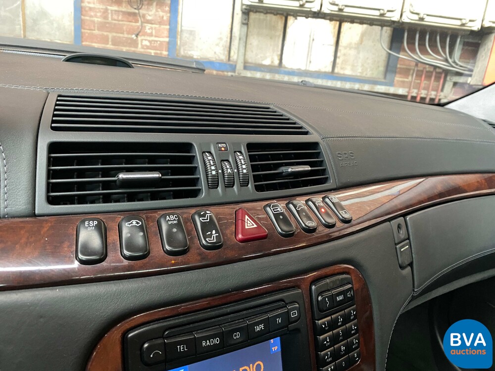 Mercedes-Benz S600 Lang 6.0 S-Klasse 367pk 2000, 55-ZB-TG