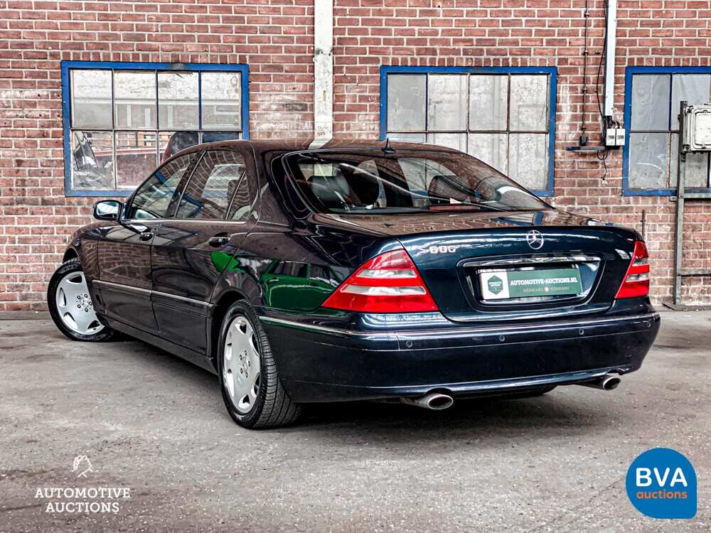 Mercedes-Benz S600 Lang 6.0 S-Klasse 367pk 2000, 55-ZB-TG