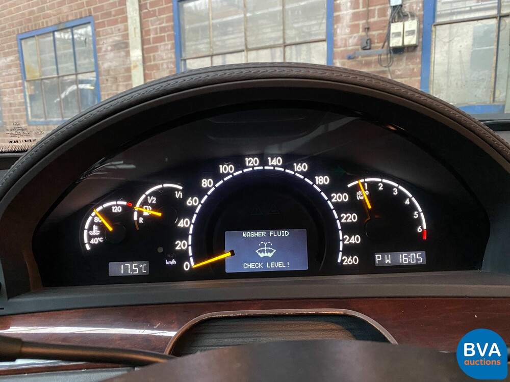 Mercedes-Benz S600 Lang 6.0 S-Klasse 367pk 2000, 55-ZB-TG