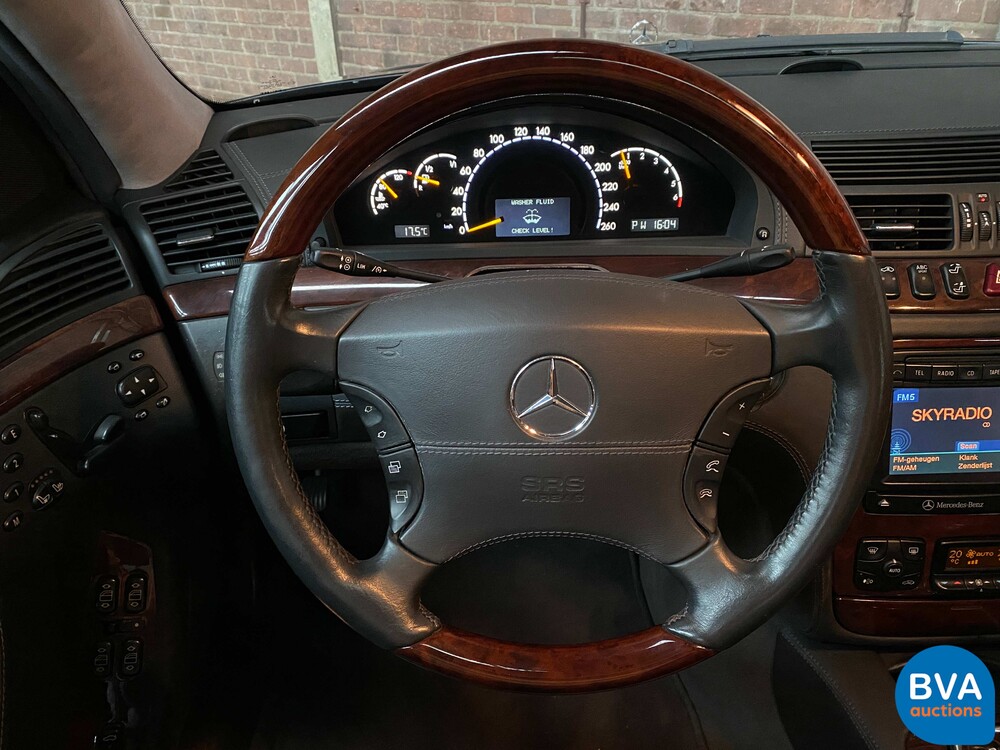 Mercedes-Benz S600 Lang 6.0 S-Klasse 367pk 2000, 55-ZB-TG