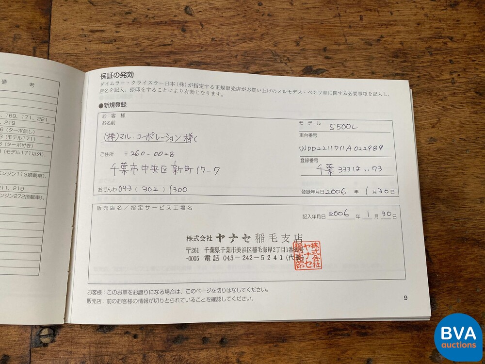 Mercedes-Benz S500L Prestige Plus 5.0 V8 388pk 2006