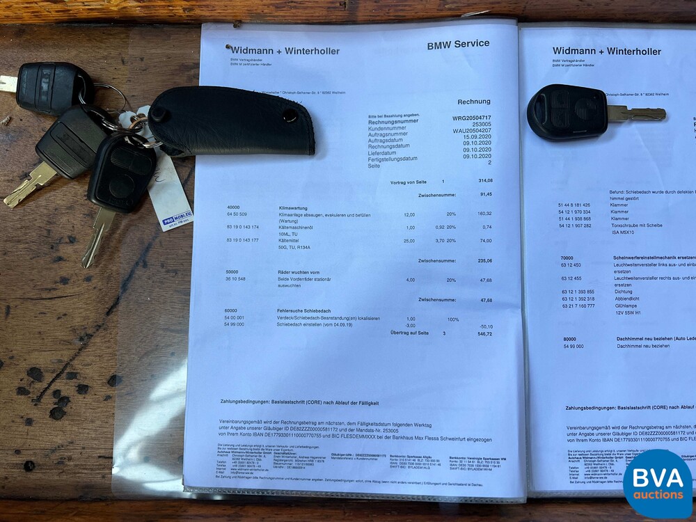 BMW 850Ci 5.4 V12 326pk M73 1 of 1218 8-Serie 1998