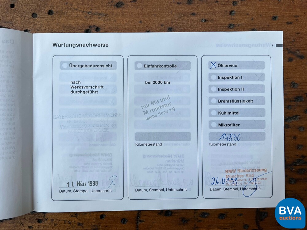 BMW 850Ci 5.4 V12 326pk M73 1 of 1218 8-Serie 1998