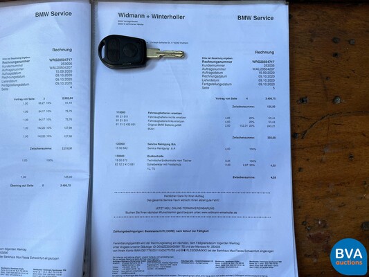 BMW 850Ci 5.4 V12 326pk M73 1 of 1218 8-Serie 1998