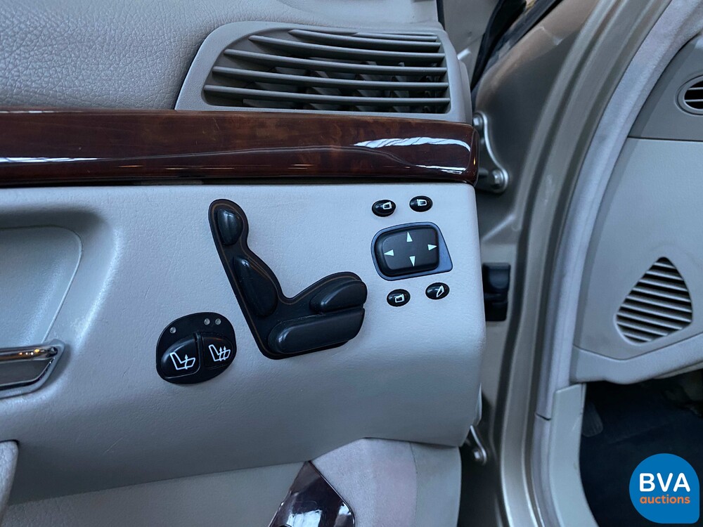 Mercedes-Benz S320 V6 224pk 1999 -Org. NL- S-Klasse, XS-SJ-16