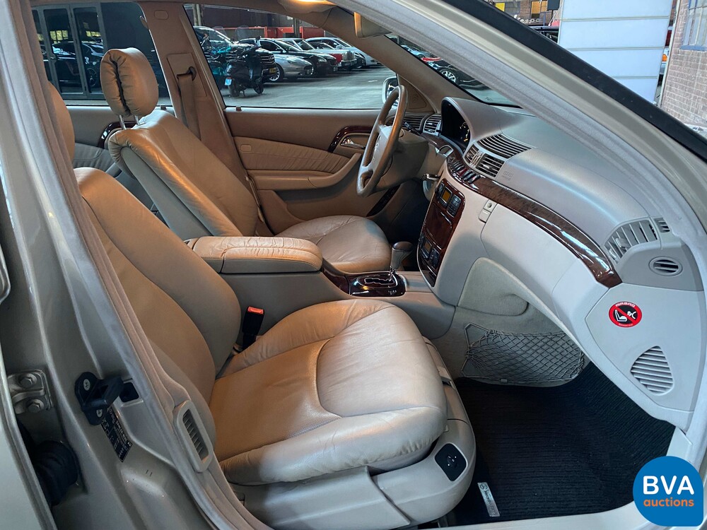 Mercedes-Benz S320 V6 224pk 1999 -Org. NL- S-Klasse, XS-SJ-16