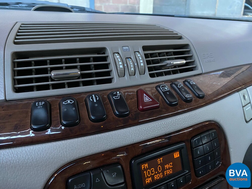 Mercedes-Benz S320 V6 224pk 1999 -Org. NL- S-Klasse, XS-SJ-16