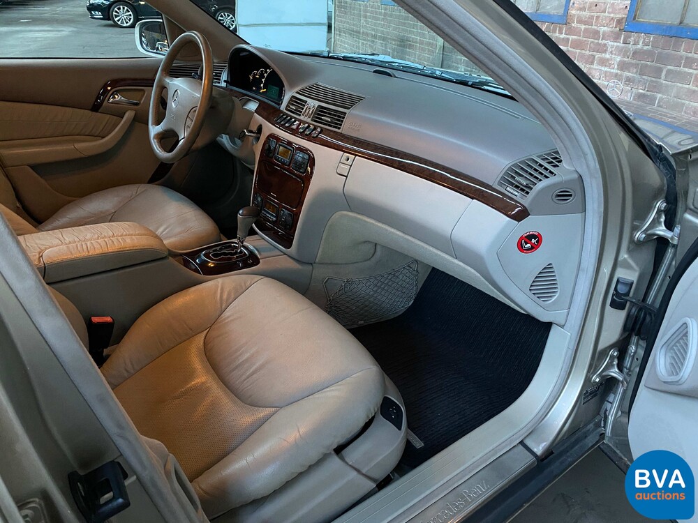 Mercedes-Benz S320 V6 224pk 1999 -Org. NL- S-Klasse, XS-SJ-16