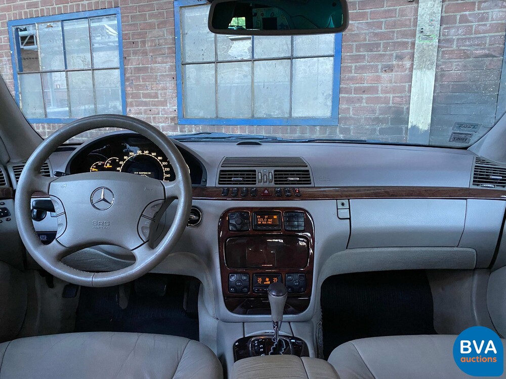 Mercedes-Benz S320 V6 224pk 1999 -Org. NL- S-Klasse, XS-SJ-16