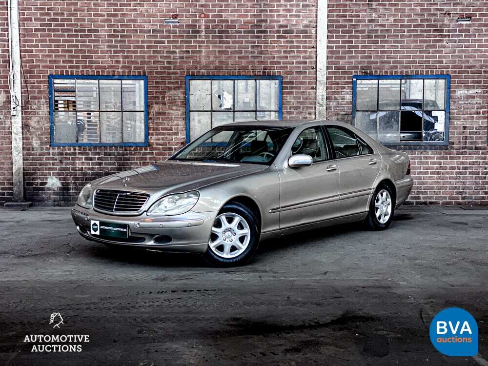 Mercedes-Benz S320 V6 224pk 1999 -Org. NL- S-Klasse, XS-SJ-16