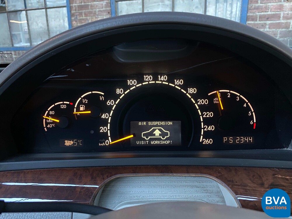Mercedes-Benz S320 V6 224pk 1999 -Org. NL- S-Klasse, XS-SJ-16