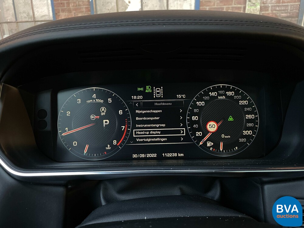 Land Rover Range Rover Sport SVR 5.0 V8 Supercharged 551hp 2016, H-489-SR.