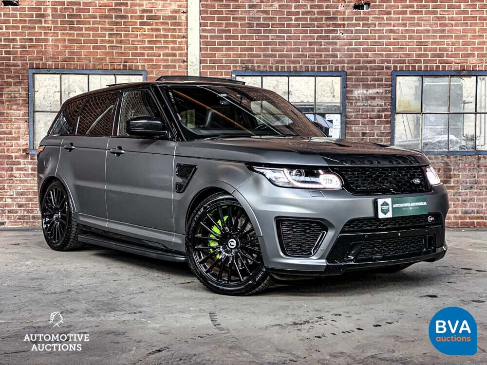 Land Rover Range Rover Sport SVR 5.0 V8 Supercharged 551hp 2016, H-489-SR.