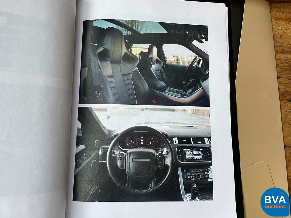 Land Rover Range Rover Sport SVR 5.0 V8 Supercharged 551hp 2016, H-489-SR.