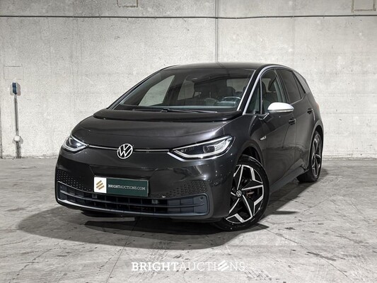 Volkswagen ID.3 First Plus 58 kWh 204pk 2020 (Origineel-NL + 1e Eigenaar), J-864-VJ