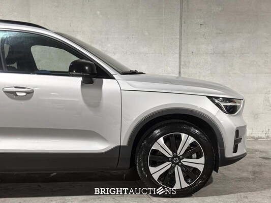 Volvo XC40 Recharge Core 70 kWh 231pk 2022 (Origineel-NL + 1e Eigenaar), R-491-BZ