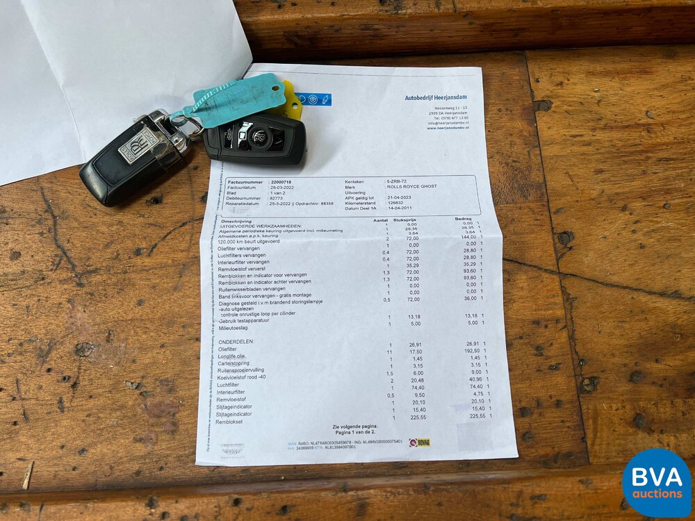 Rolls-Royce Ghost 6.6 V12 571pk 2011, 5-ZRB-72