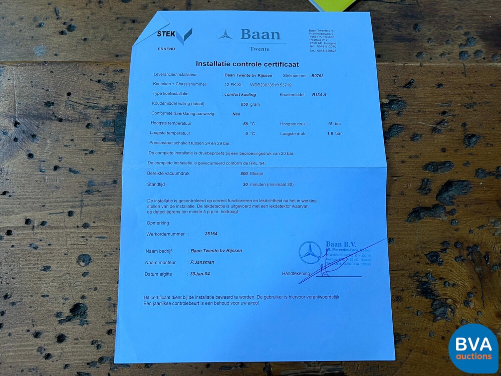 Mercedes-Benz CLK200 AMG Elegance Coupé 136pk 2000 CLK-klasse, 12-FK-XL