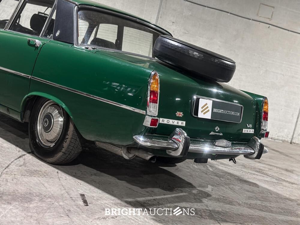 Rover TC-serie 3.5 S Saloon 3500 V8 P6 145pk 1972 (Origineel-NL), 76-70-UJ