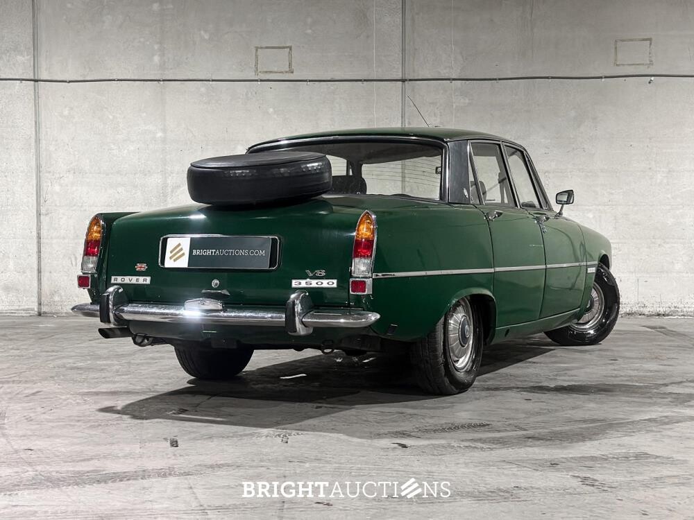 Rover TC-serie 3.5 S Saloon 3500 V8 P6 145pk 1972 (Origineel-NL), 76-70-UJ