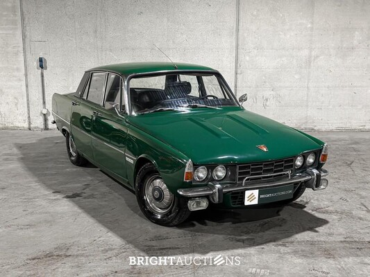 Rover TC-serie 3.5 S Saloon 3500 V8 P6 145pk 1972 (Origineel-NL), 76-70-UJ
