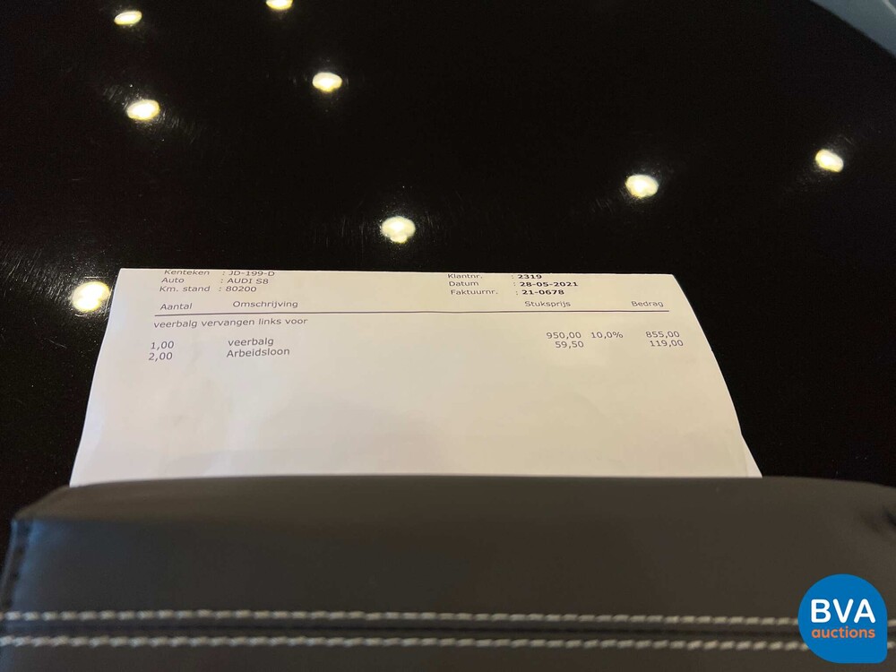 Audi S8 V8 4.0 TFSI A8 519hp 2015, JD-199-D.