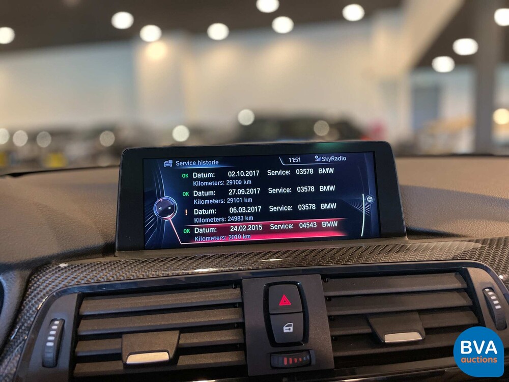 BMW M4 Cabriolet Carbon 4er Serie 431pk 2014, GL-872-K.