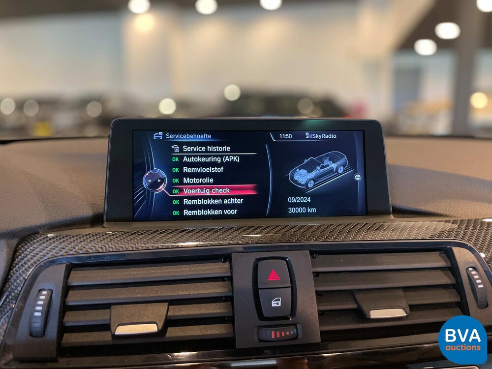 BMW M4 Cabriolet Carbon 4er Serie 431pk 2014, GL-872-K.