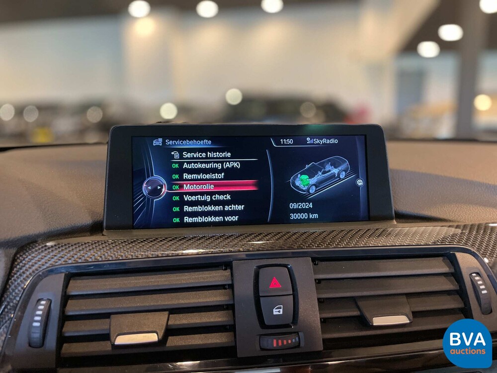 BMW M4 Cabriolet Carbon 4er Serie 431pk 2014, GL-872-K.